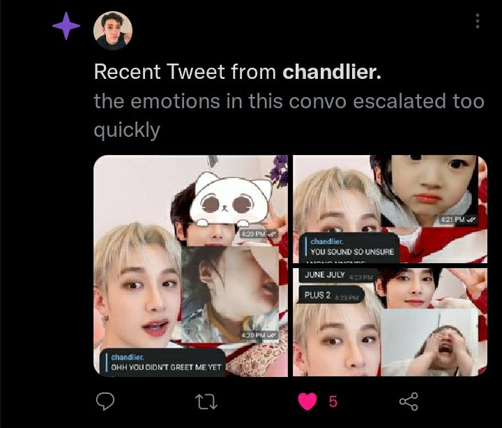 isaacmelor's tweet photo. @chandIierIevi @azielgrant happy motmot nag notif sa'kin para mang inggit 🥹 https://t.co/SWshGW7o4C