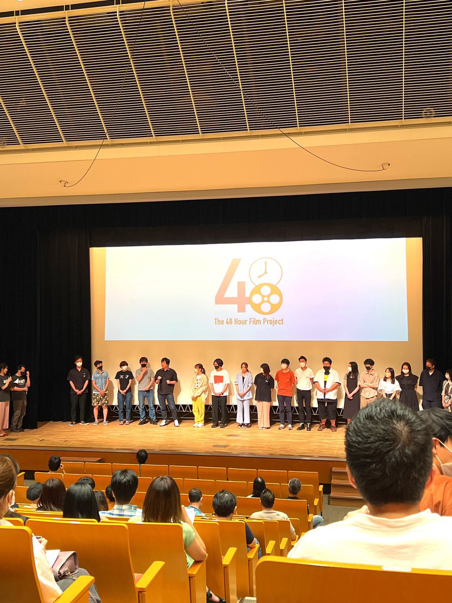 nagamichi_yuya's tweet photo. #48hfp #Tokyo48HourFilmProject
#Tokyo48HFP
\ご来場いただいた皆様/
ありがとうございました‼️
出る側の役者として、しかも舞台で活動してる役者のチーム #T2BRoadShow しかも撮る側も役者で固めたチーム。
エンタメという同じ括りでも、舞台と映画とはまた違いもあって貴重な経験でした‼️ https://t.co/7sbV8dhuWc