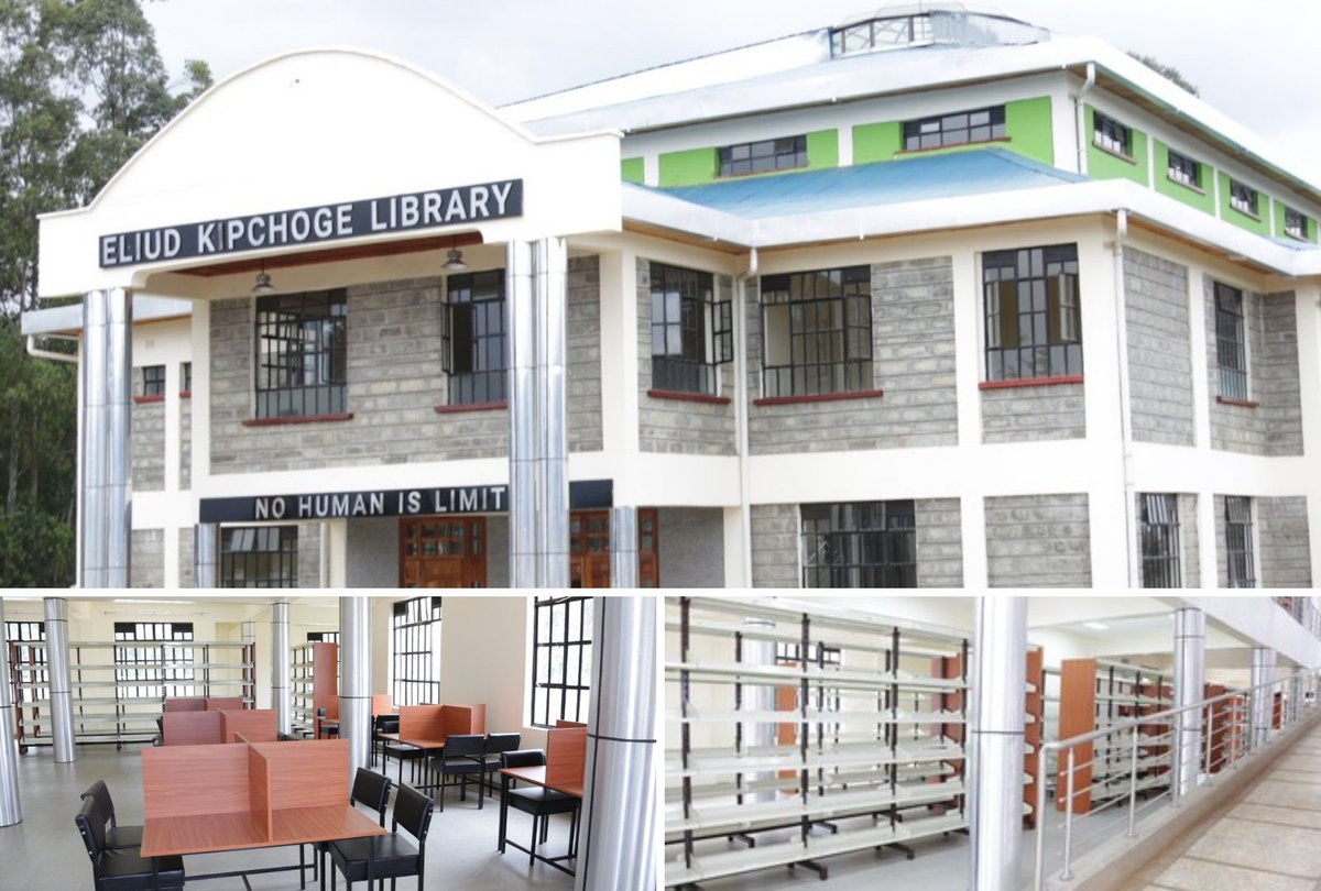 President Uhuru honours Eliud Kipchoge with a Ksh100 million-library at Kapsisiywa secondary school in Nandi