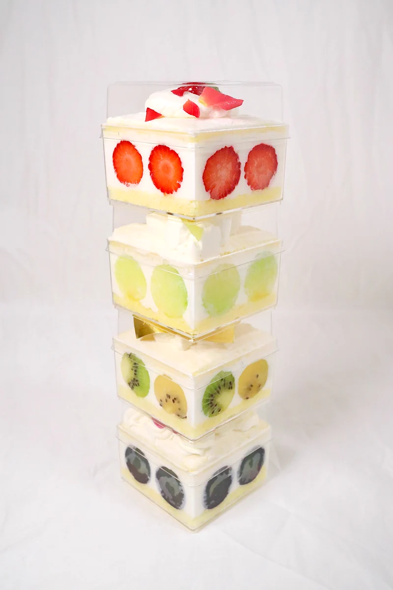 ショートケーキタワーを作ってみた！？見た目も◎持ち運び◎なショートケーキ。
