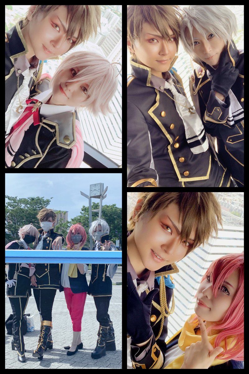 miroku29_cos's tweet photo. #こすふぇす で福岡タワー行ってきた〜！念願のTRIGGERでステージ衣装💎✨✨
姉鷺さんも一緒でめっちゃ楽しかった〜！作品知らない方にも声かけていただいて、我らながらめちゃカッコよかった😎シチュエーションも良かったしまだまだ撮りたいから是非また行きたいです😘
#うるふぃん 
#369cos https://t.co/f9OUBSIoGs