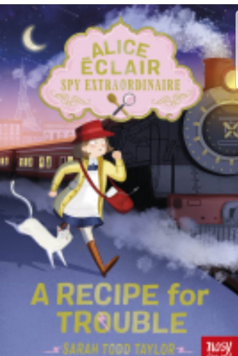 Valda_Varadinek's tweet photo. Mission Impossible Meets Nancy Drew #AliceÉclairSpyExtraordinaireARecipeForTrouble is a triumphant page turner of a story filled with layers of espionage, intrigue, vivid characters &amp; nail-biting escapes all topped off with a light dusting of opulence. 
A definite must for UKS2 https://t.co/dOhifLO6qf