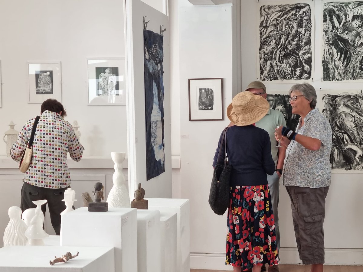 Mad Sadows , Mute ghosts , Lovely opening afternoon. Our thanks to Jess Woodrow for fabulous exhibition curation and help by Will. Really otherworld ideas, come and visit