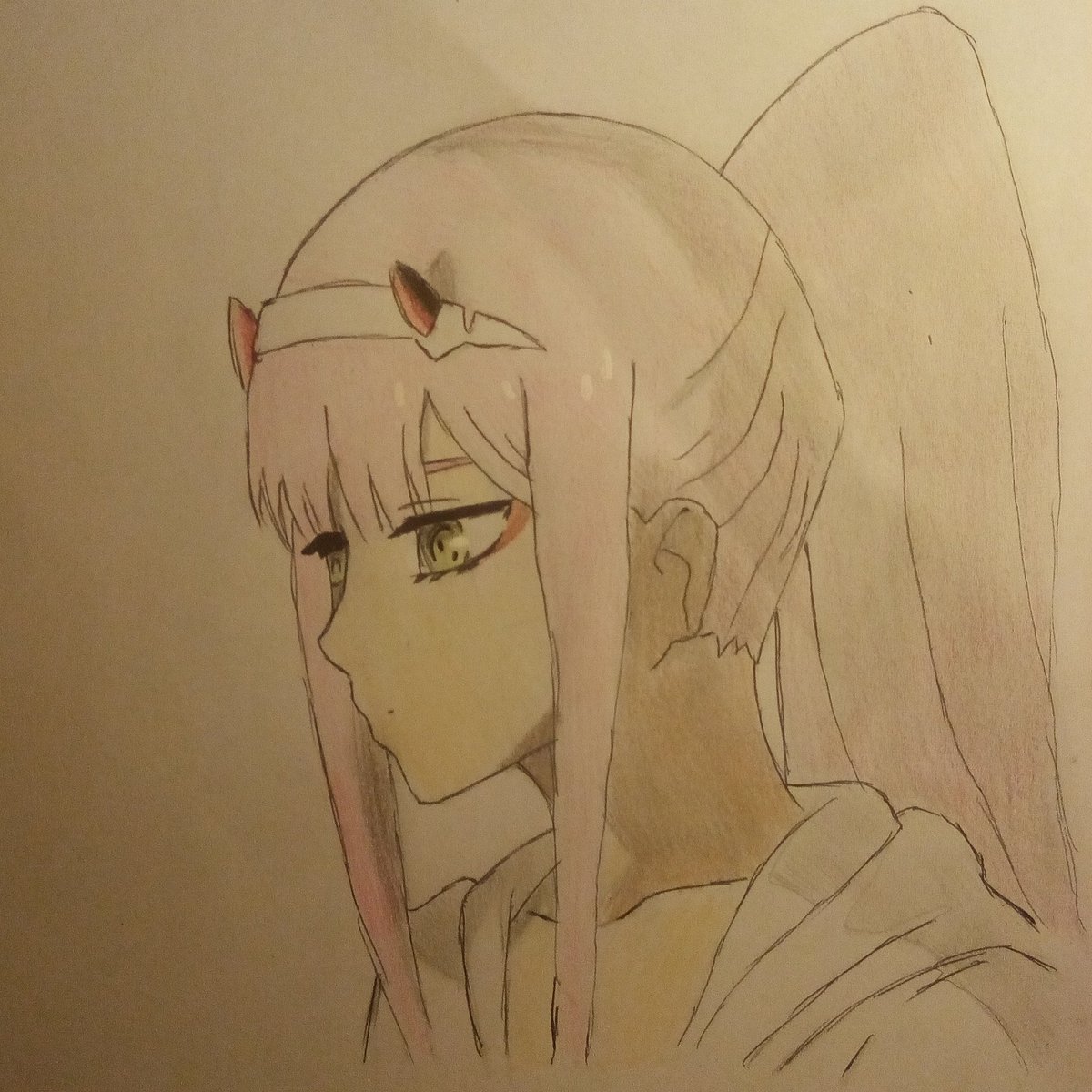 desy_exe's tweet photo. #zerotwo #DarlinginthefranXX #animeartist #animeart https://t.co/z4YAKvaLGR