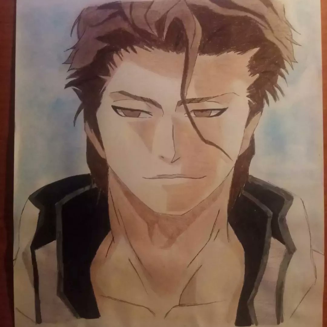 desy_exe's tweet photo. #sosukeaizen #Aizen #bleach #watashinosoulsociety #animeart #animeartist https://t.co/aWI3Yrqipb