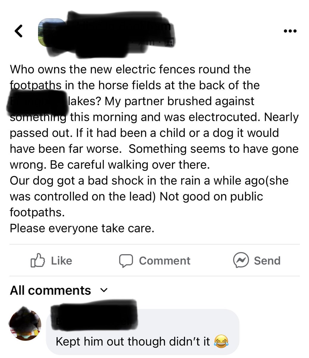 SamuelHibbs's tweet photo. This is why I love neighbourhood social media groups… https://t.co/effLSglsJD