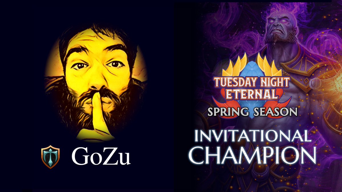 A huge round of congratulations to gozuuu for taking down the Spring Invitational! After taking down 2 Challenges throughout the season, he served a spicy brew with Nomnom's Pan to sweep through the Top 8. 

Send over your congratulations at twitch.tv/og_gozu!