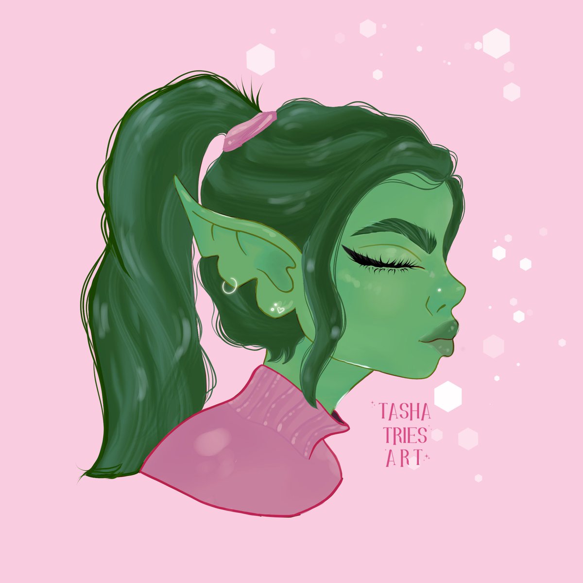 Pink and green to keep em’ keen 🌸☘️
