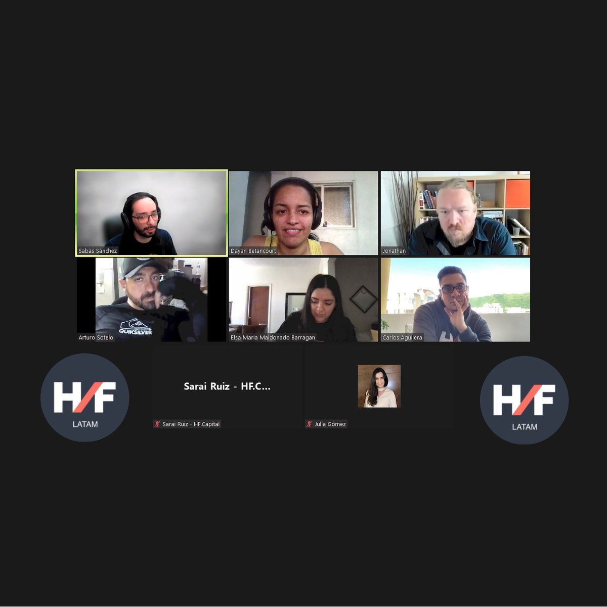 Ayer estuvimos compartiendo ideas en #HFLatam 

¡Porque hay talento y hay ganas!

#Tecnología #Emprendimiento #code #codigo #programacion #Maracay #Venezuela