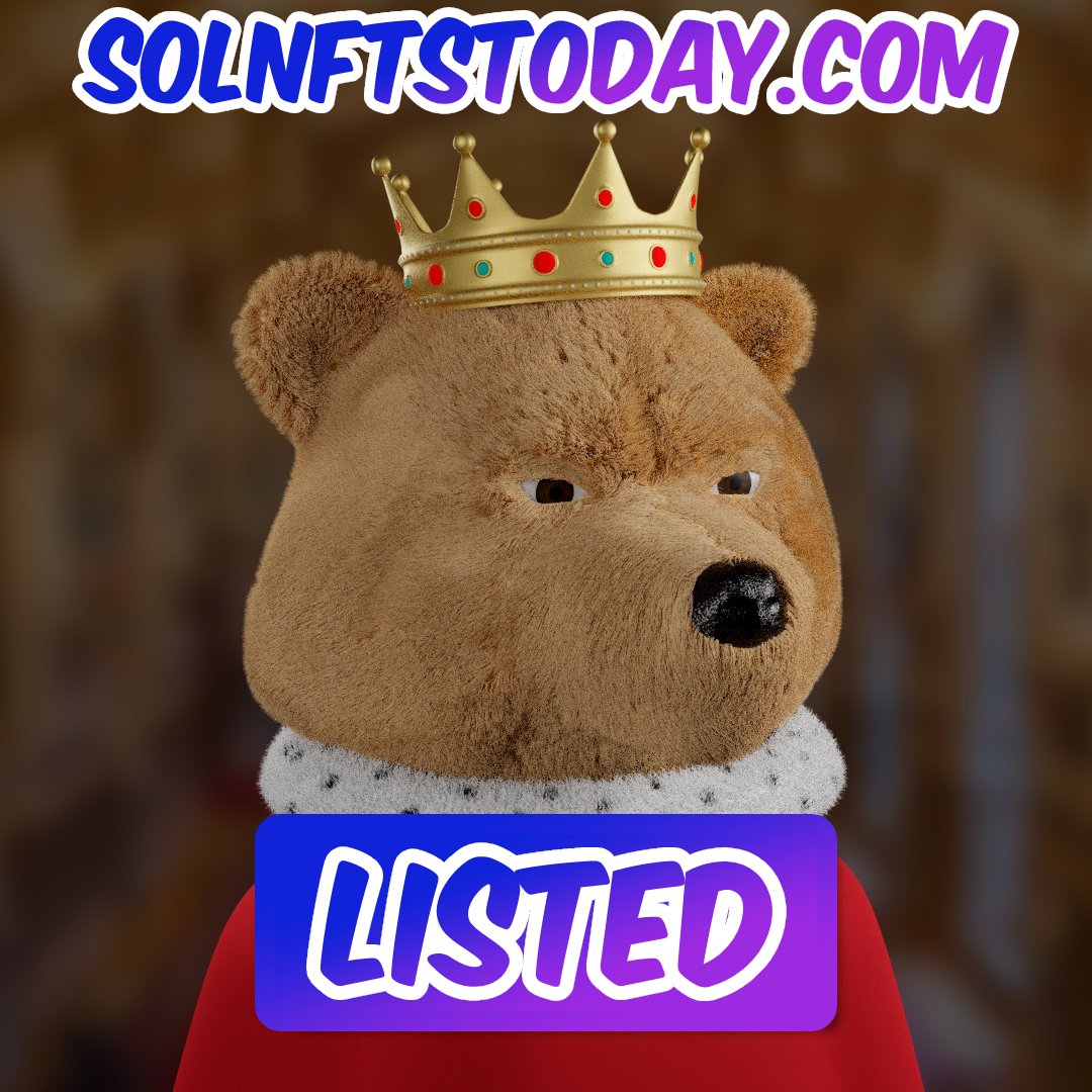 ✅<a href="/madbearsclub/">Mad Bears Club</a> listed on solnftstoday.com Save your time browsing for #NFTs and check out the best #SolanaNFTs on our website.

⏰Mint on July 17 - 7 PM UTC.
