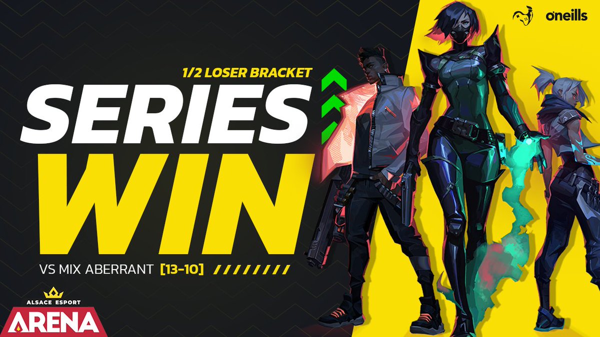 TeamNorthway's tweet photo. 🏆𝑨𝑳𝑺𝑨𝑪𝑬 𝑬𝑺𝑷𝑶𝑹𝑻 𝑨𝑹𝑬𝑵𝑨

⌨️Jour 2 en direct de la LAN de 
@AlsaceArena avec l'équipe #VALORANT !

🔥 Ca y'est, c'est fait, après un match explosif contre #MixAberrant direction la Finale du Looser Bracket !

🇨🇭@eMxLL__
🇨🇵 #FOLT
🇨🇵 @orahFPS
🇨🇵 @NmKAlex
🇨🇵 @LyzsehVAL https://t.co/1iFcN6Zkxf
