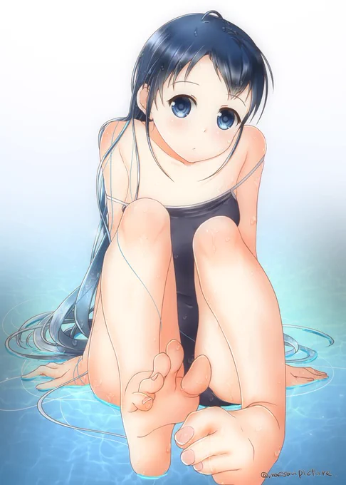 涼しげな五月雨ちゃん 