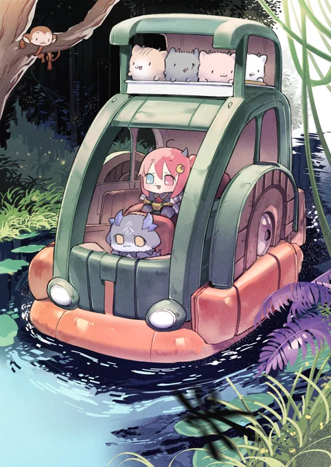 ぶおー
#でびるさまにささげるえ
#ロアート 