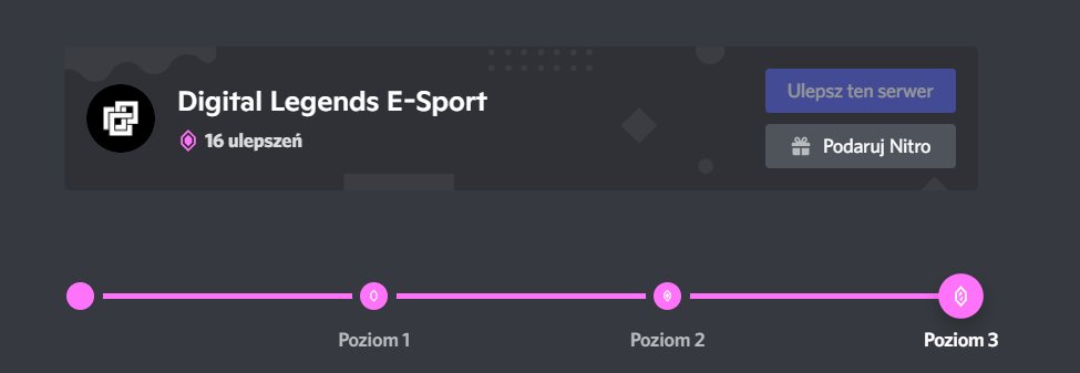 DigitalLegends9's tweet photo. 09.07.2022 wbiliśmy 16 boost na naszym server DC #DLOnTop https://t.co/1V1ZEgxxd1