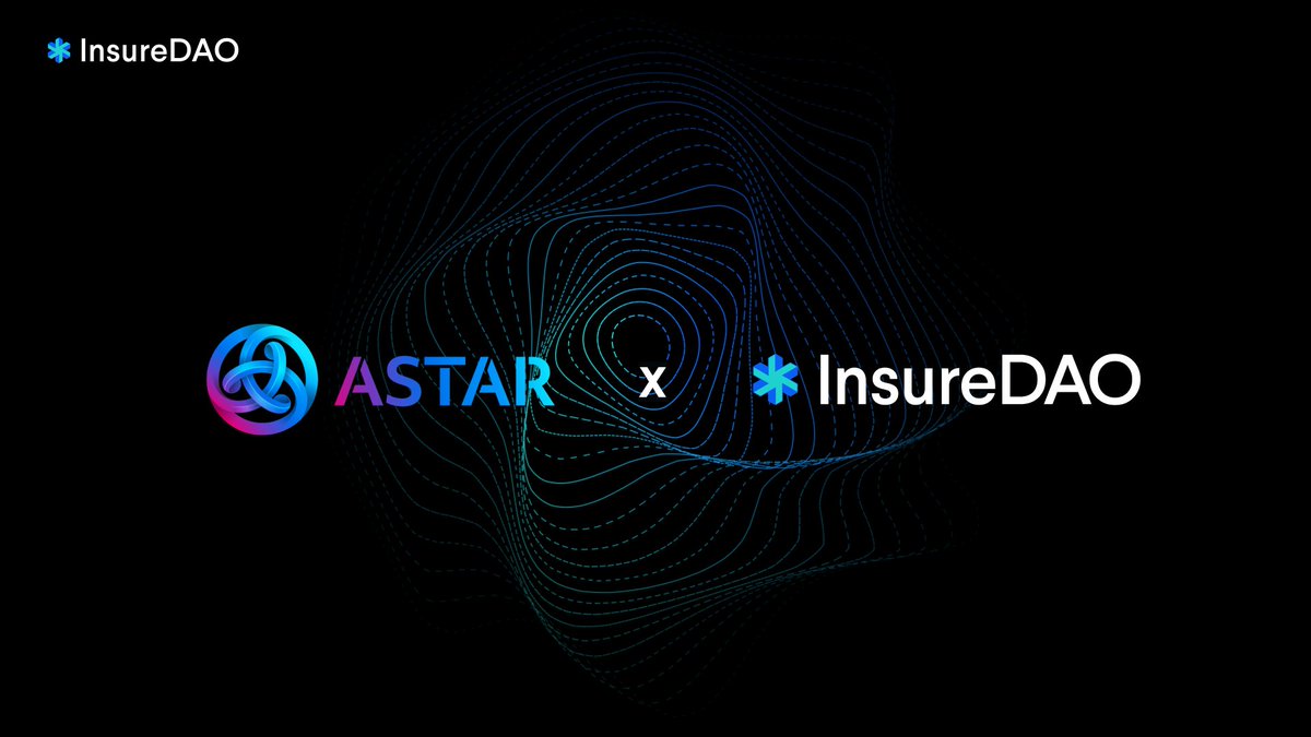 💡Astar Network Launch💡

InsureDAO is now live on Astar Network, as the first DeFi insurance protocol on the chain😍

Check⏬
app.insuredao.fi/astar

Users now can protect their deposited funds on DeFi protocols against smart contract risk🚀

1/n