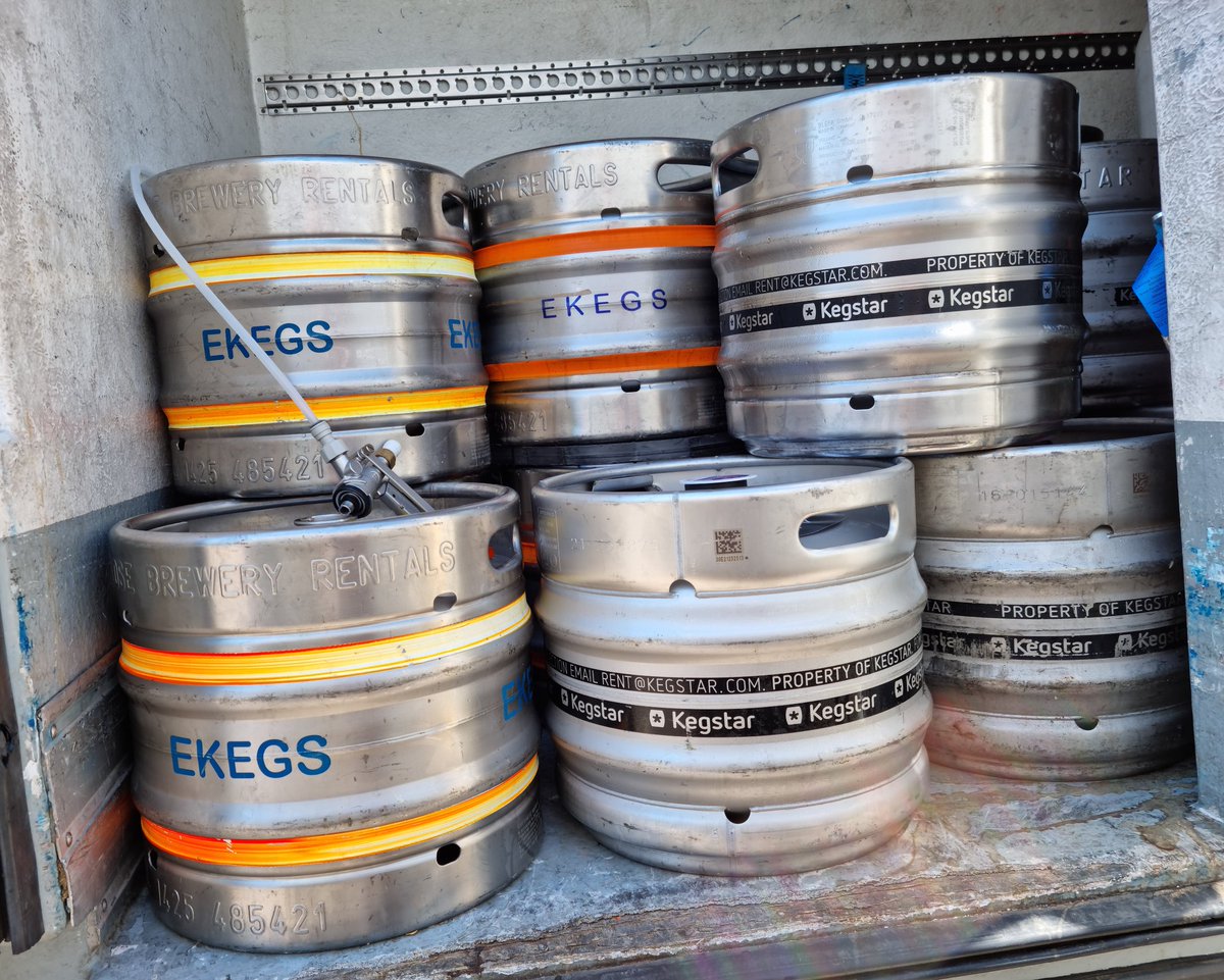 WillinghamBeer's tweet photo. Our opening keg lineup is, of course, bangin' 

But we have a coldstore full of subs ready to join the list when one falls. https://t.co/Tke9kIGPGo