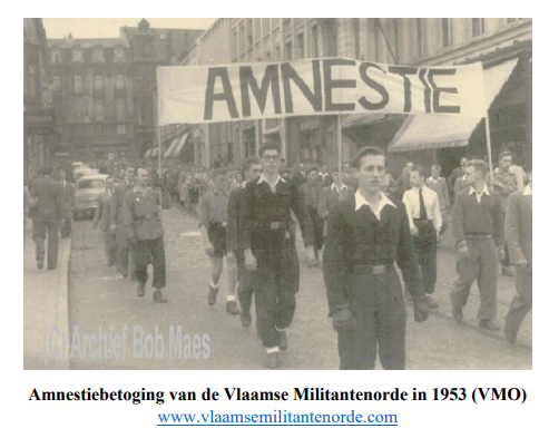 v_geuzen's tweet photo. een ondersteuner van #ijzerwake #ieper #ypres is één van de oudste nog levende #nazi collaborateurs in #vlaanderen die nog altijd #stafdeclercq verdedigt en de VMO heeft opgericht - Bob Maes - tsja https://t.co/njQAtCaMqI