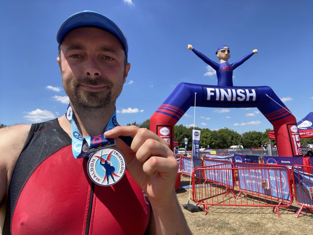 Completed the <a href="/eventsatw/">ATW</a> Maldon Triathlon - Standard distance (1.5km swim, 40km cycle, 10km run) in 2 hours 58 minutes 39 seconds