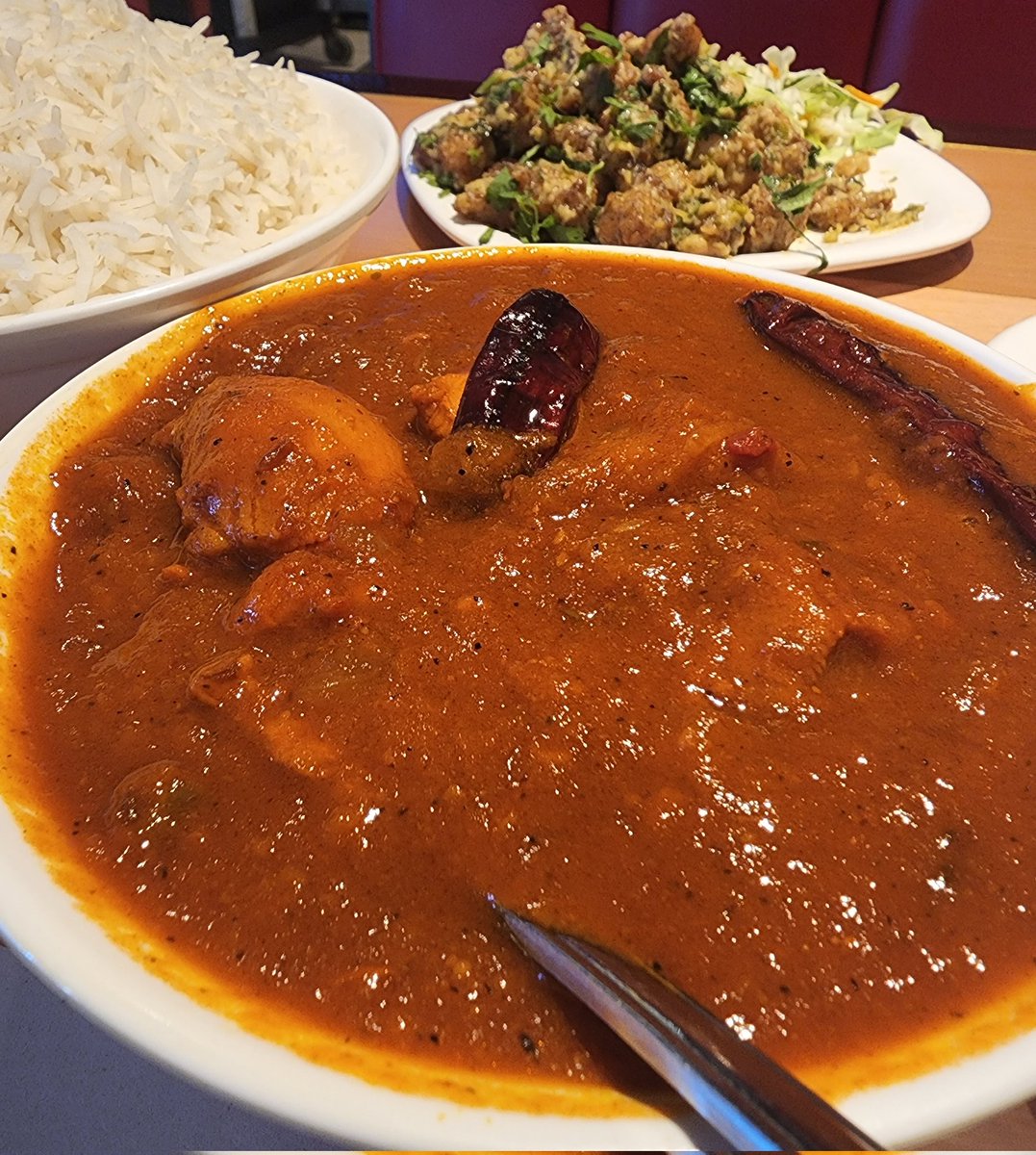 ChewOnThis1985's tweet photo. Bawarchi Biryanis Framingham #chewonthis1985
#ChewOnThisBoston #chewonthis
#newenglandfood #ChewOnThisNewEngland
#newenglandeats #eatingfortheinsta #tasteofmetrowest #tastyfood #yelpboston #foodbeast #Wellesleyma #eating #forkyeah #foodporn https://t.co/mFeIdw1TU8
