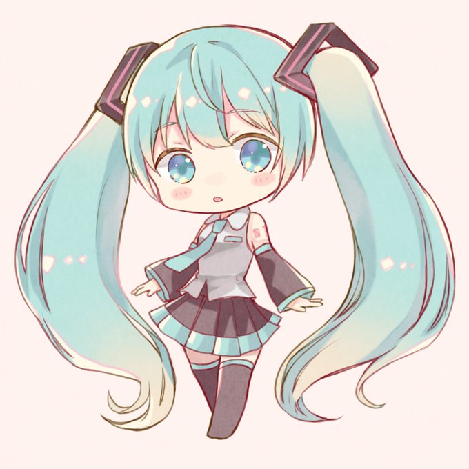 ミニキャラ練習
#初音ミク 
