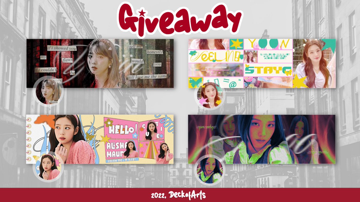 ✨ GIVEAWAY ✨

Karena ada katalog baruuu, aku mau giveaway 4 layout iniii!

Syaratnya gampang bgt cuman 2 :
1. RETWEET LIKE tweet ini dan tweet layout yang kalian mau di bawah
2. Follow + ajak temennya ya (optional)

t. zonauang zonaba #zonauang #zonaba