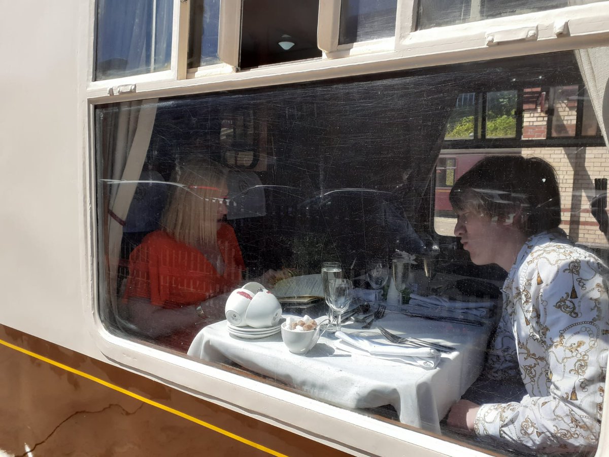 Pre birthday treat #eastlancsrailway #diningwithdistinction