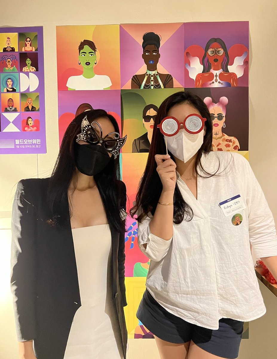 #kwow #worldofwomennft #seoulmeetup thank you for the invite ~ fun times 🎉