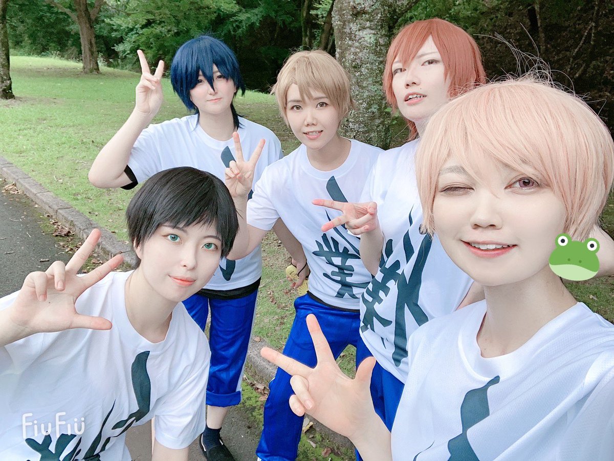 ⚠︎コスプレ ツルネ? ＼＼風舞高校弓道部 下僕ファイブ／／ 七緒 