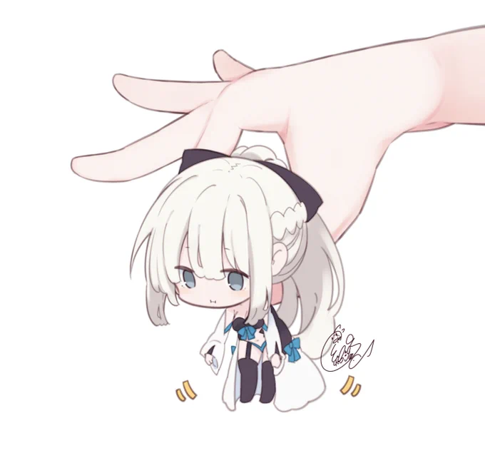 つままれるモルガン
#FGO 