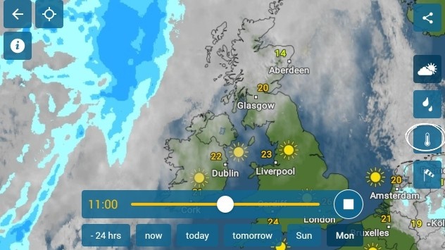 WeatherRadar_UK's tweet photo. Warm, dry and sunny weather is on the way over the coming days. 🙌☀️🌡️😎
How warm will it be where you are? 

Find out our TemperatureRadar 👇
https://t.co/MpMGBLuMwL

#weatherandradar #weathernews #weatherupdate #weather #warmweather #appnews #appydays #downloadnow https://t.co/1p1ylPkeIX