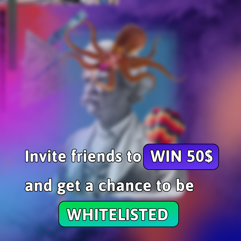 HiddenBanglaCM's tweet photo. 🥳We are very happy to announce our #Discord invite #contest. 
#WhitelistGiveaway for the most active discord members!
💵START NOW TO WIN THE GIVEAWAY!!
100-500 invites for $100-$500!
!! LFG GUYS !!
Join and share 👉 https://t.co/r5eB7SzPoC
#NFTGiveaway #NFT #NFTs @aibook_art https://t.co/YcNzSOWi3h