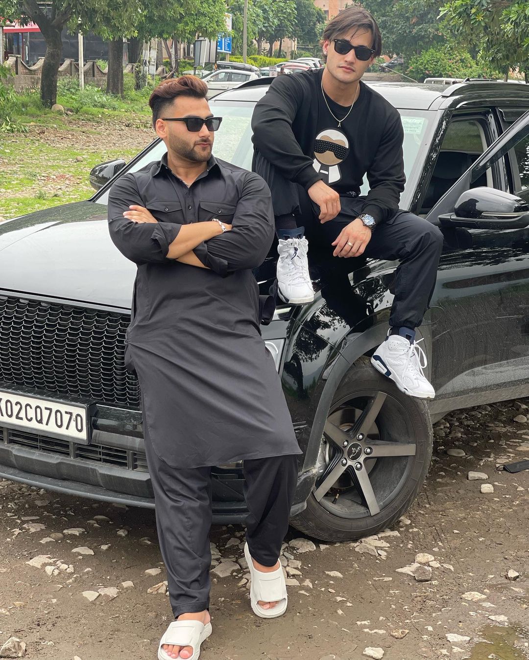 Badshah black deals kurta