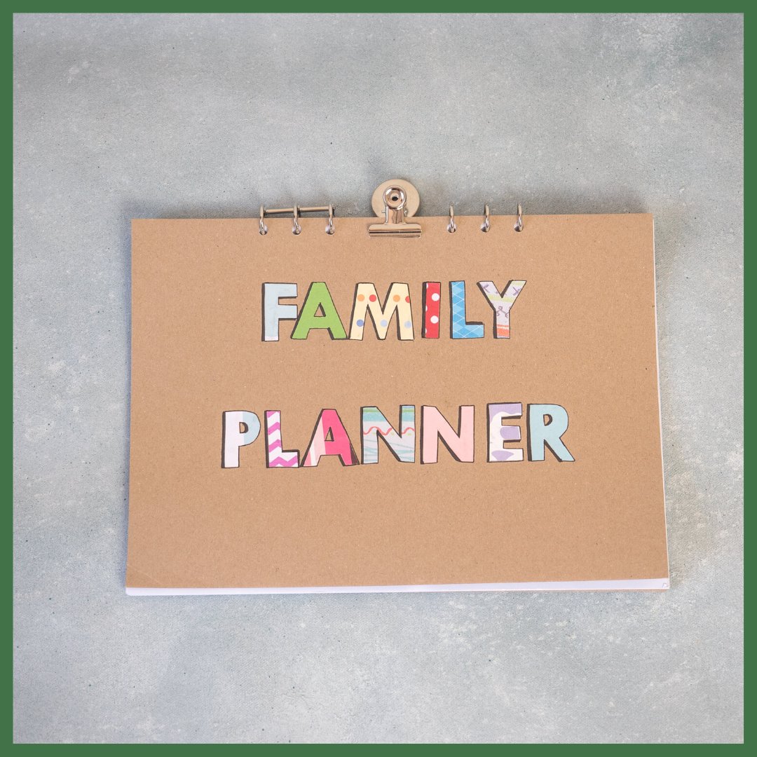 👨‍👩‍👧‍👦 ‘F’ is for ‘Family Planner’ 👩‍👩‍👦‍👦
Our family planner is a firm favourite with our customers. Check out this review:

“I honestly don't know what I did before owning this planner! ....and the fact that this has been handmade by Victoria makes it so special.”