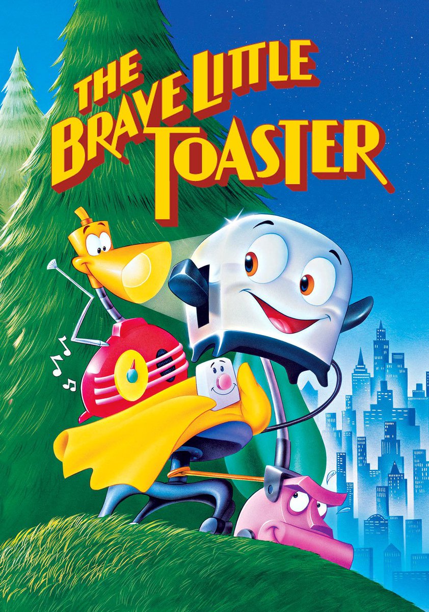 35 years ago today, 'The Brave Little Toaster' was released in theaters...

#DeannaOliver #TimothyEDay #JonLovitz #TimStack #ThurlRavenscroft #WayneKaatz #ColetteSavage #PhilHartman #JoeRanft #JimJackman #TheBraveLittleToaster #OTD