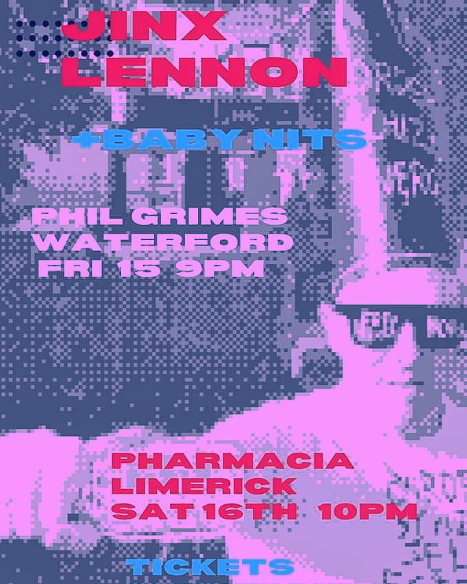 BabyNitsx's tweet photo. Hello 🐮 I'm doing a babynits set in Waterford on the 15th supporting @FREESTATENOVA then we're off to Limerick (my favourite place) on the 16th to join jinx on stage with @PostPunkPodge in pharmacia bar 🎂🎂🎂 https://t.co/FBABLLrxbS