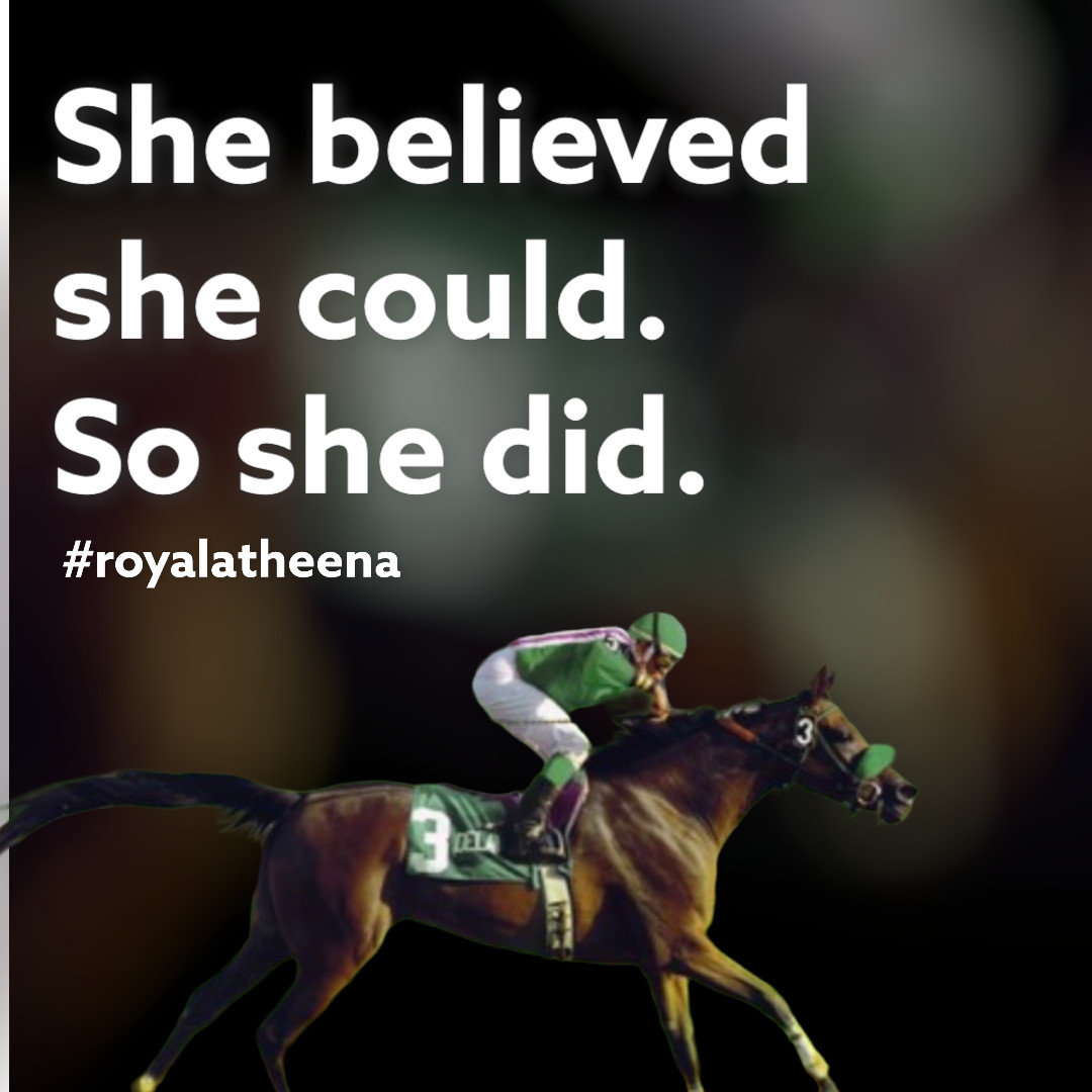 TheAJClub's tweet photo. Pausing on the incomparable #RoyalAtheena, bred and managed expertly by Alan Kirshner and Deborah Mihaloff's #CreRunFarm.
In 2006, Royal Atheena was inducted into AJC's Arabian Racing Hall of Fame. She is just one of 27 females to receive the honor. #ajcsoul https://t.co/DXCidTwQWx