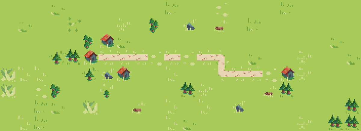 Practicing tiles.
#pixelart