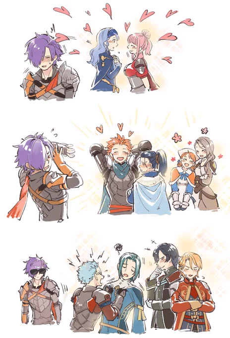 PDA☺️
#FE3Hopes 