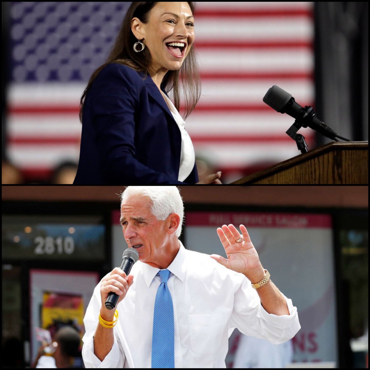 Why I’m voting for <a href="/NikkiFried/">Nikki Fried</a> on August 23. 

Nikki Fried is a better option than Charlie Crist as an opponent against DeSantis: A long thread🧵