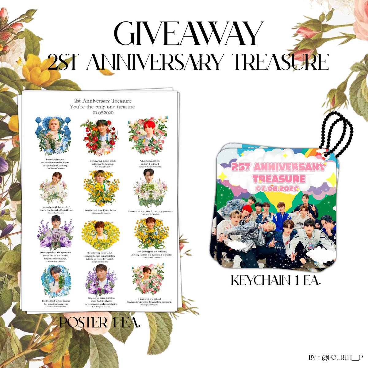 Fourth__P's tweet photo. สวัสดีค่าา
พอดีเรา​ give away ครบรอบ​ 2 ปี​ (เดบิวต์​Treasure)​ เรายังไม่แน่ใจว่าจะทำกี่เซต​ ถ้าใครสนใจรบกวนกดรีหรือเฟบให้หน่อยนะคะ​🥺😂 ขอบคุณค่า🙇‍♀️
#ตลาดนัดtreasure #ตลาดนัดเด็กสมบัติ https://t.co/PJm9HxqLjF