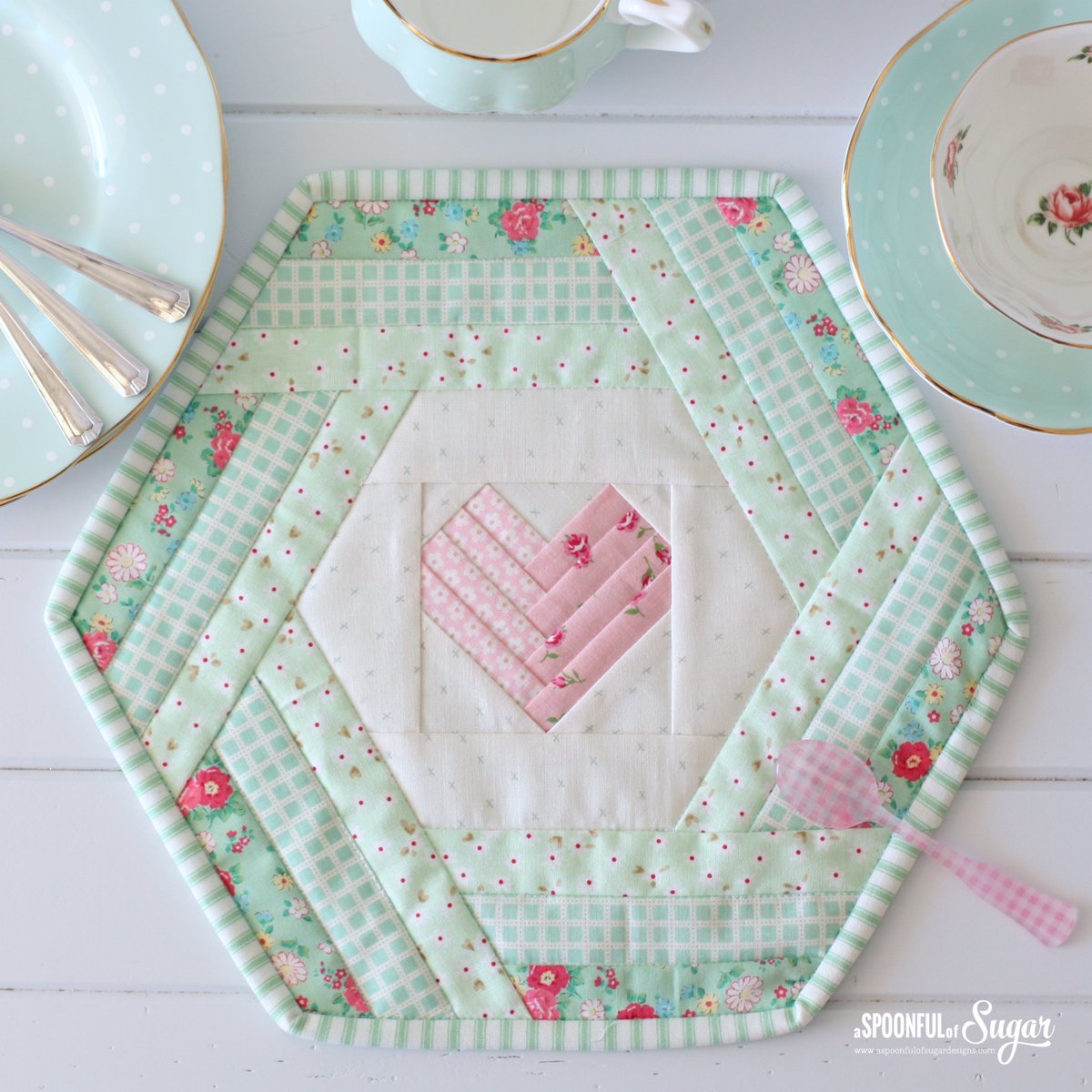 Lisa Cox (@aspoonfulsugar) on Twitter photo Sundays are for relaxing with a cup of tea and a good book! Hexie Heart Placemat teamed with a beautiful tea cup and teatime treats. πππ
.
Pattern: Hexie Heart Placemat PDF Sewing Pattern ( available in our Etsy Store )    bit.ly/3lUwVHN Sundays are for relaxing with a cup of tea and a good book! Hexie Heart Placemat teamed with a beautiful tea cup and teatime treats. πππ
.
Pattern: Hexie Heart Placemat PDF Sewing Pattern ( available in our Etsy Store )    bit.ly/3lUwVHN