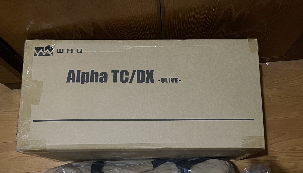 mimuBAR's tweet photo. WAQ Alpha TC/DX OLIVE到着!
早く張りたいやん🏕
https://t.co/6MZtYCijVB
#WAQ #alphatcdx #新幕
#waqわくギア https://t.co/uZ6ZQ75jY3