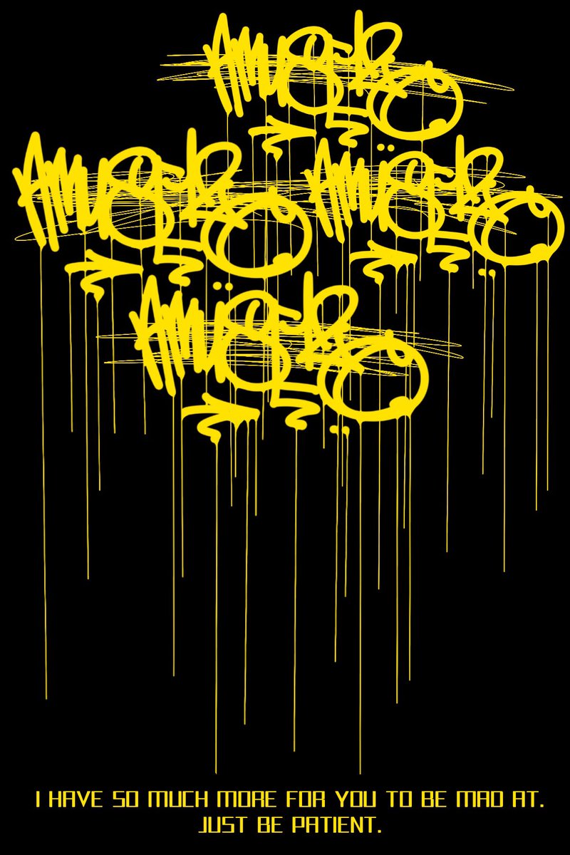 1 of 4 sticker designs for @AngelZpodcast coming soon!