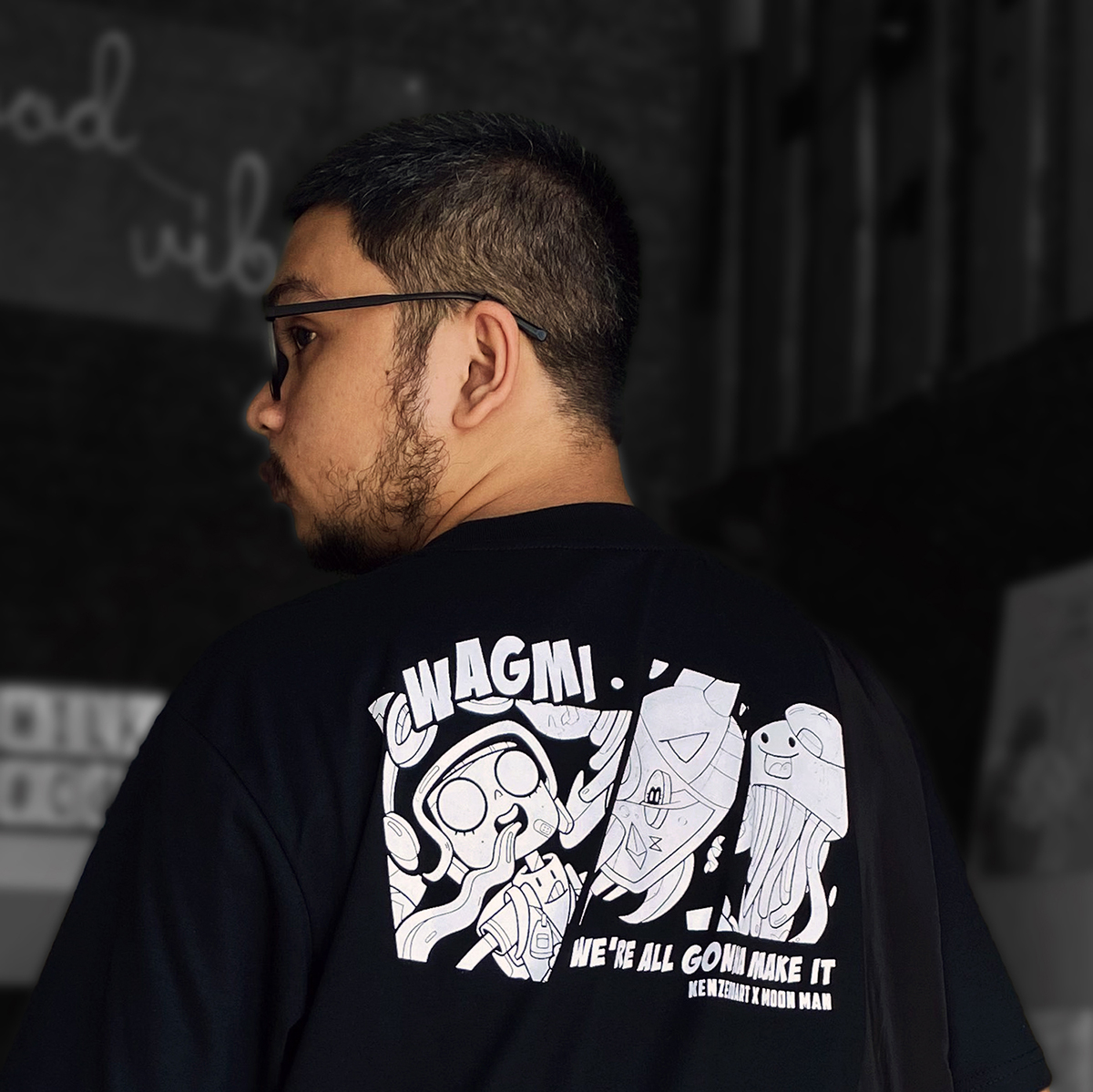 Kenzeroart in Collaboration with Thailand Artist <a href="/AnnA__Su/">Moon Man</a> 
Project Bangon 3rd Release
"WAGMI"
Shopee Link: shp.ee/6wgntgd

Currently available in the Philippines.
<a href="/cryptoartph/">CryptoArt Philippines</a> <a href="/NEARPhilippines/">NEAR Philippines I Create Without Limits</a> @Fil_ArtistGuild