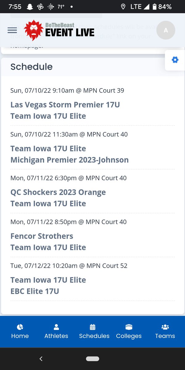 Good luck at Nike TOC in Chicago Team Iowa 17 Elite!!!!