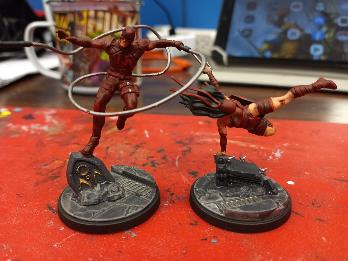 MCacchillo's tweet photo. Painting like crazy lately....project coming soon....#MCP #MarvelCrisisProtocol #AtomicMassGames #YouTube https://t.co/yi8Z7bQE6Z