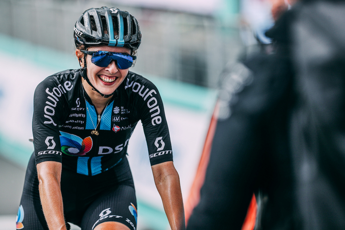 🔟 hard days of racing see @JulietteLabous end the @giro_donne in a strong 9th place on GC for the team after her stage win 👏🏻 #KeepChallenging #GiroDonne22