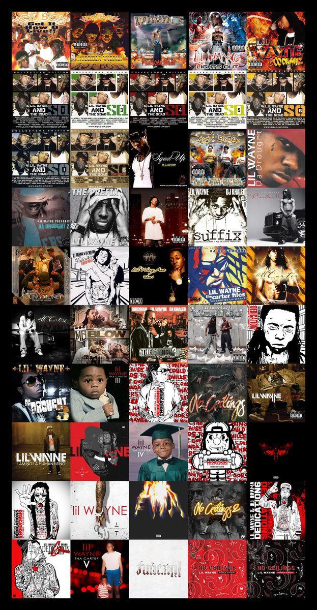 KZentelis_'s tweet image. Lil Wayne has one of the greatest discographies not just in Hip Hop, in music in general as well.