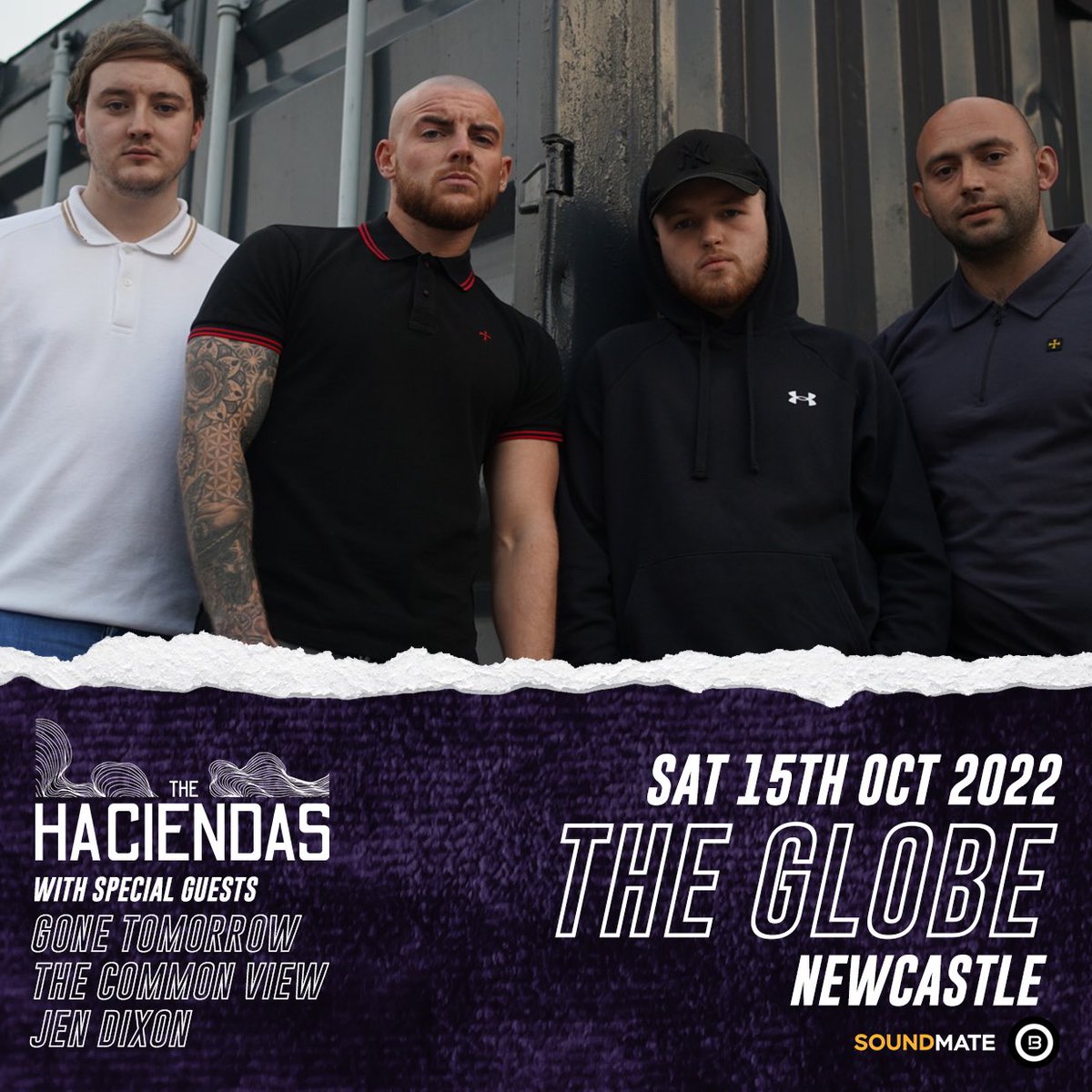 NEWCASTLE / Saturday 15th October

<a href="/theglobene4/">The Globe, Newcastle</a> 

Tickets: fatso.ma/V02D