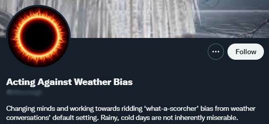 Bumbled72's tweet photo. Yes, now we need to protect the weather from taking offence. 😂😂 #Weather Although I will agree that people are quick to moan about the weather, when typically it is always changing. https://t.co/XcAMA93K4Q